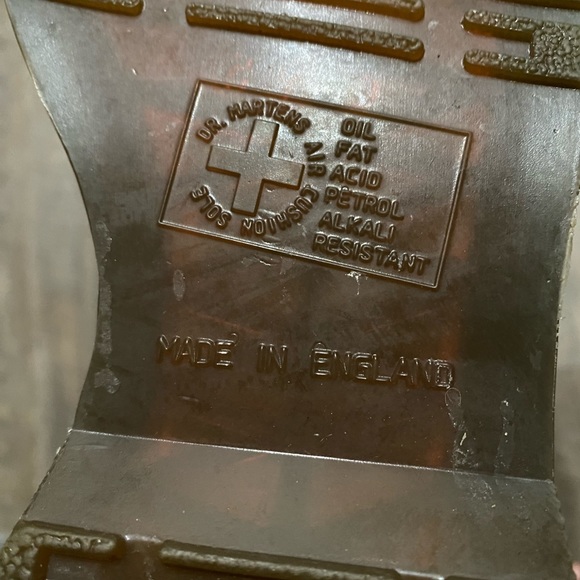 Dr. Martens 2976 VINTAGE MADE IN ENGLAND CHELSEA BOOTS sz 7 - Picture 5 of 9